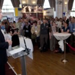 Minister for Agriculture Food & Marine Simon Coveney is pictured addressing the crowd during his visit to the ICAR 2012 Conference, hosted by the ICBF in the Rochestown Hotel in Cork.
PIC: DOL