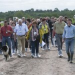 A general view of one of the groups of delagates that visited the dairy farm of John O' Sullivan, Lisduff, Whitechurch, Co. Cork as part of the ICAR 2012 Conference which was held in Cork and hosted by the ICBF.
PIC: DOL
