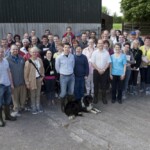 A general view of one of the groups of delagates that visited the dairy farm of John O' Sullivan, Lisduff, Whitechurch, Co. Cork as part of the ICAR 2012 Conference which was held in Cork and hosted by the ICBF.
PIC: DOL