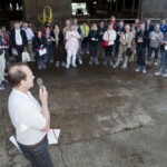 John O' Sullivan speaks to one of the groups of delagates that visited his dairy farm at Lisduff, Whitechurch, Co. Cork as part of the ICAR 2012 Conference which was held in Cork and hosted by the ICBF.
PIC: DOL