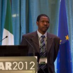 Dr Victor Olori, Aviagen UK is pictured listening to questions from the audience at the ICAR 2012 Conference, hosted by the ICBF in Cork.
PIC: DOL
